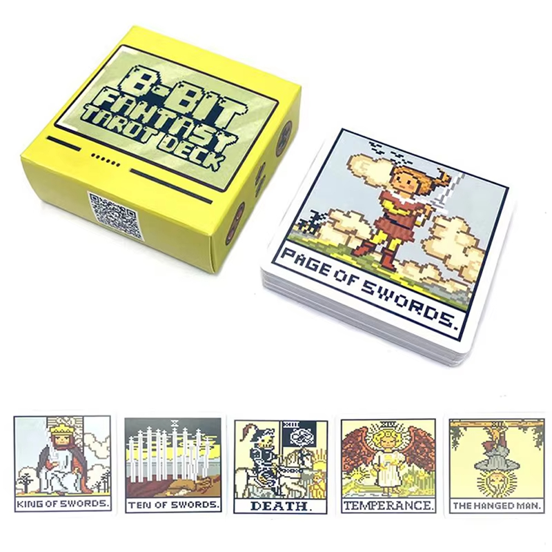 Board Game Of Life - Jeu de Tarot fantastique 8 bits,