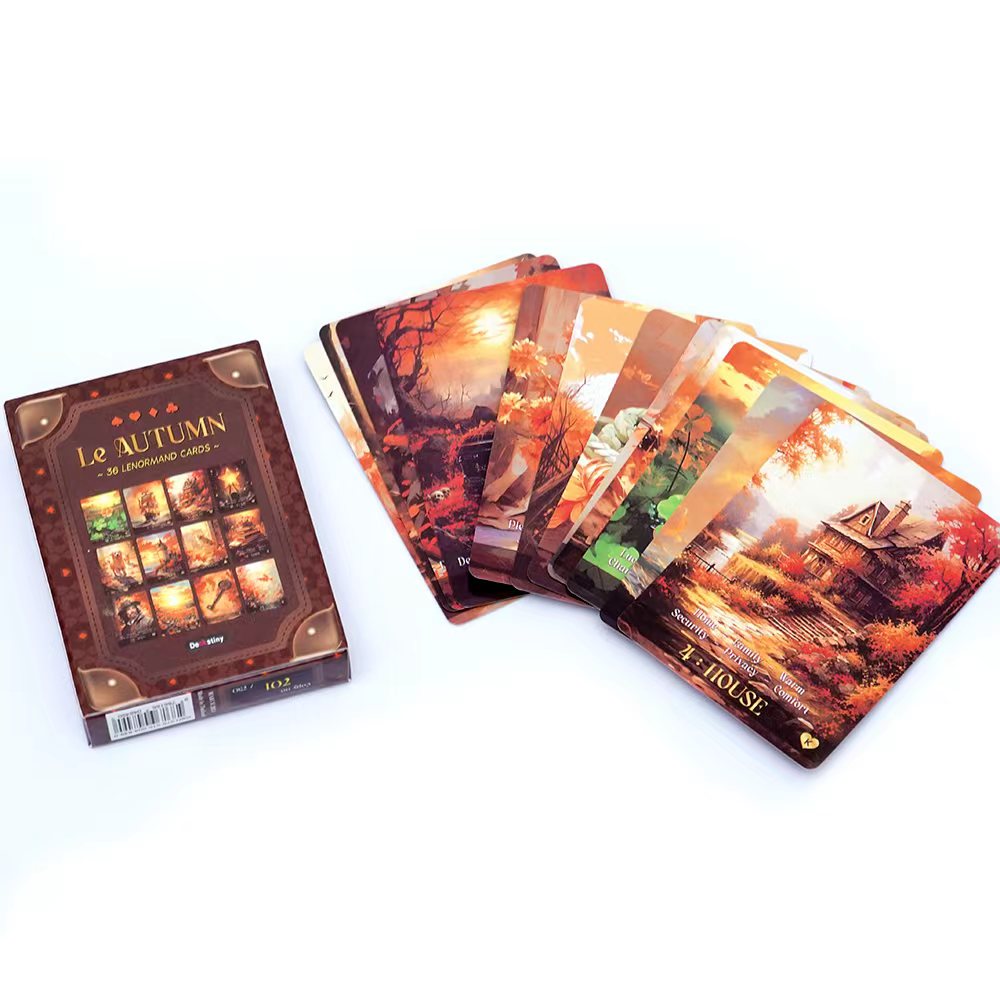 Board Game Of Life - Lenormand Tarot Deck Le Collection d'automne