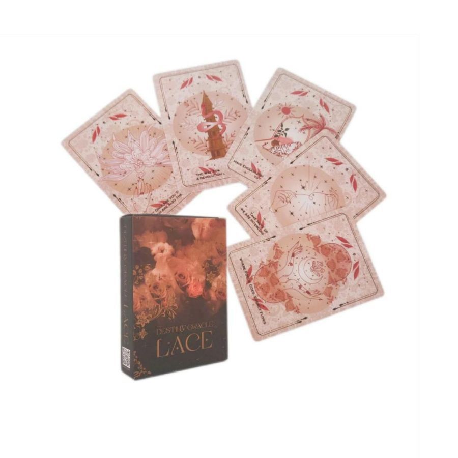 Board Game Instruction - Cartes oracle La destinée en dentelle,
