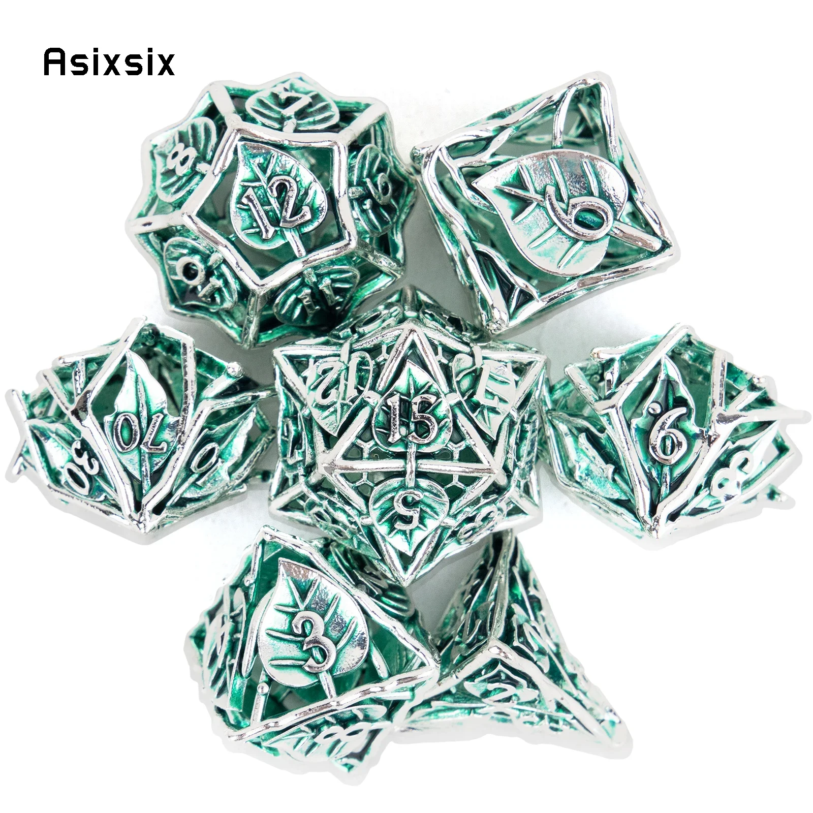 Dice Set Polyhedral - Dés en métal, parfaits pour les