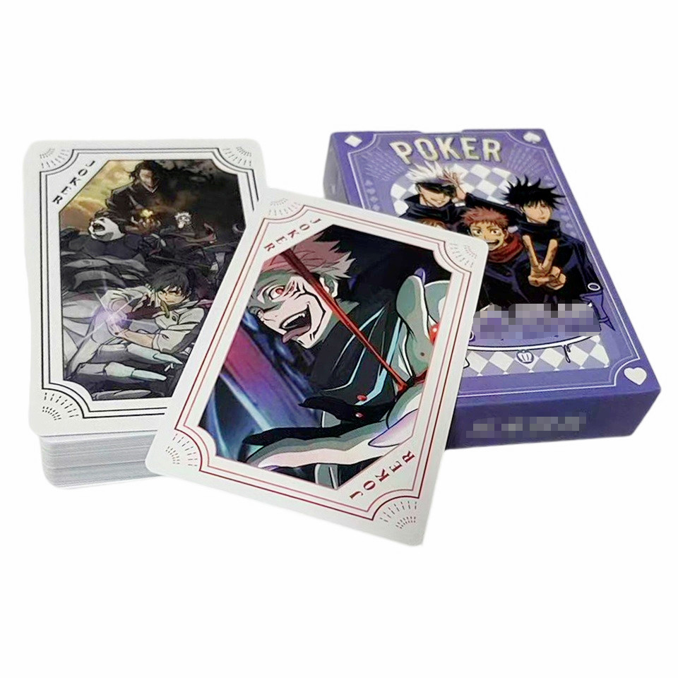 Board Game For 6 Years Old - Jeu de cartes de poker Jujutsu