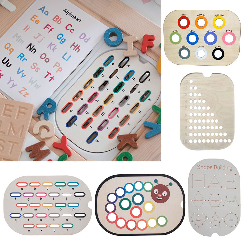 Board Game Nature - Jeux Montessori pour enfants, entraînement au