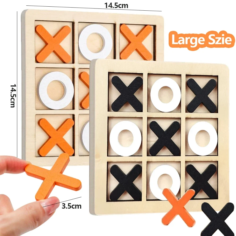 Jeu en bois XO Tic Tac Toe, Mi - Board Game For 6 Years Old avis et prix