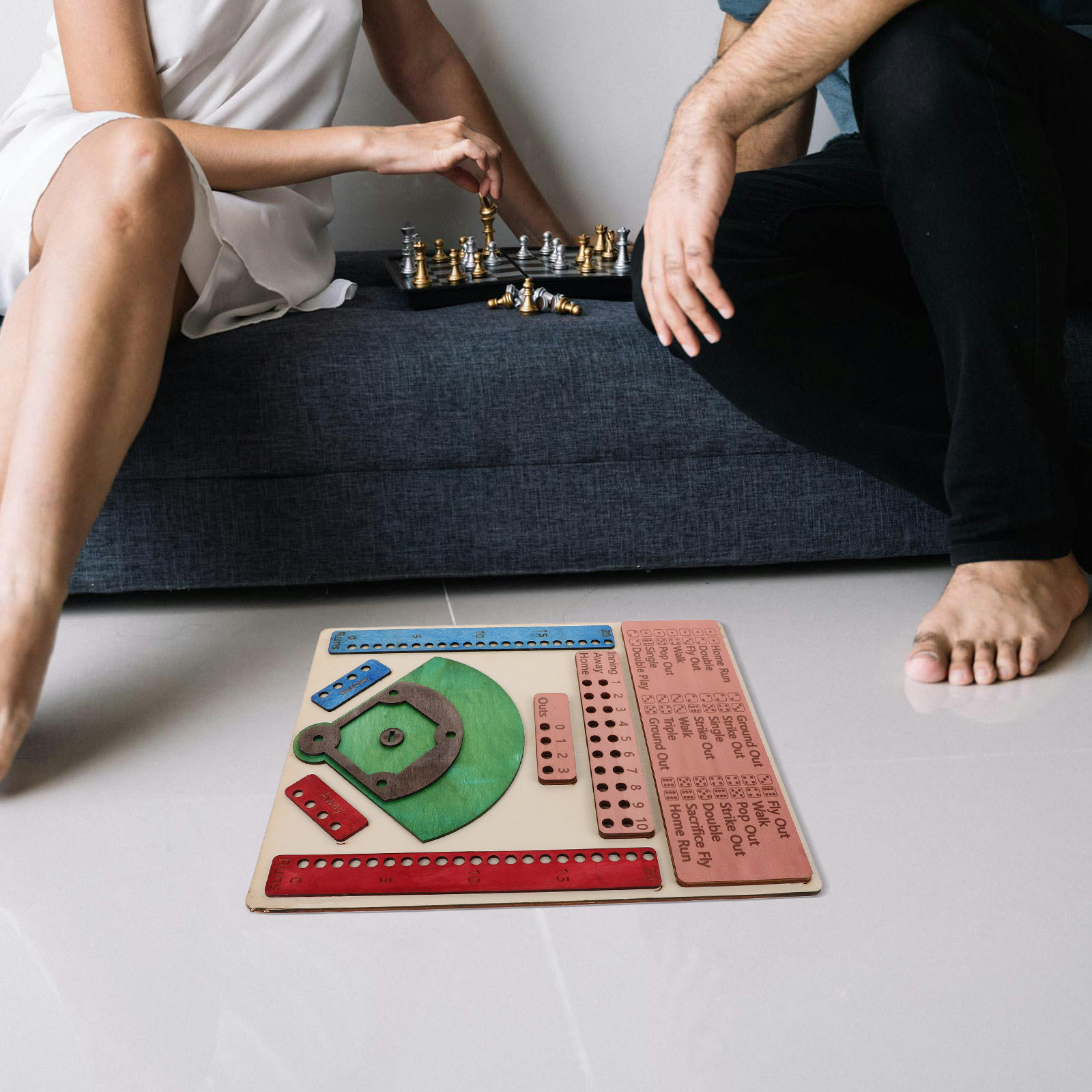 Jeu de baseball en bois amusan - Board Game Festival avis et prix