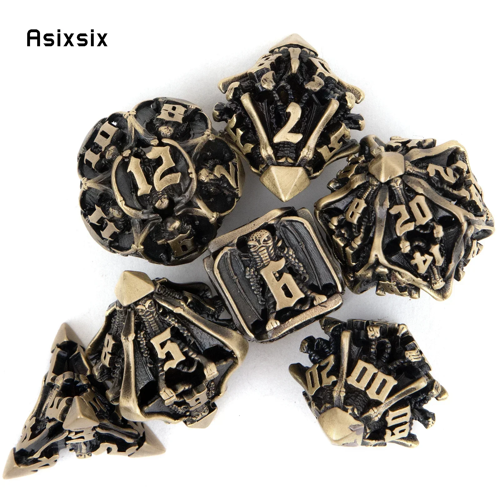 Dés en métal, parfaits pour le - Dice Set Polyhedral avis et prix