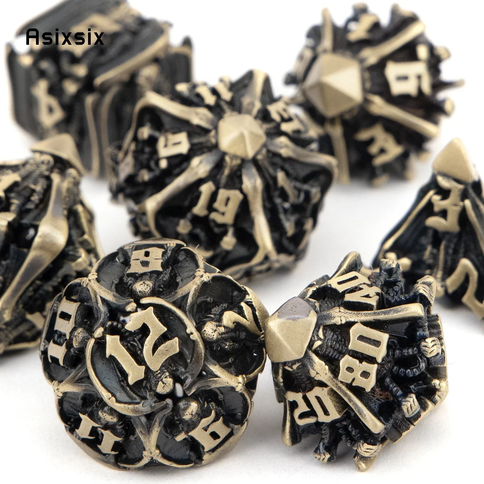 Dés en métal, parfaits pour le - Dice Set Polyhedral avis et prix