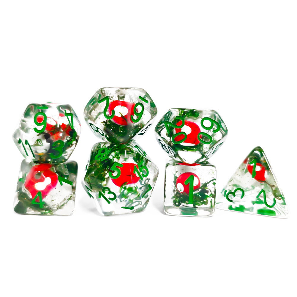 7 pièces/ensemble dés mdn rési - Dice Set Polyhedral avis et prix