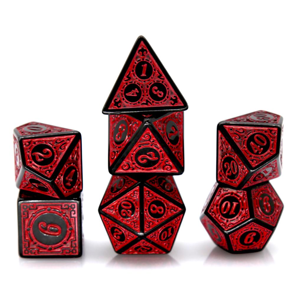 Jeu de dés polyédriques en acr - Dice Set Polyhedral avis et prix