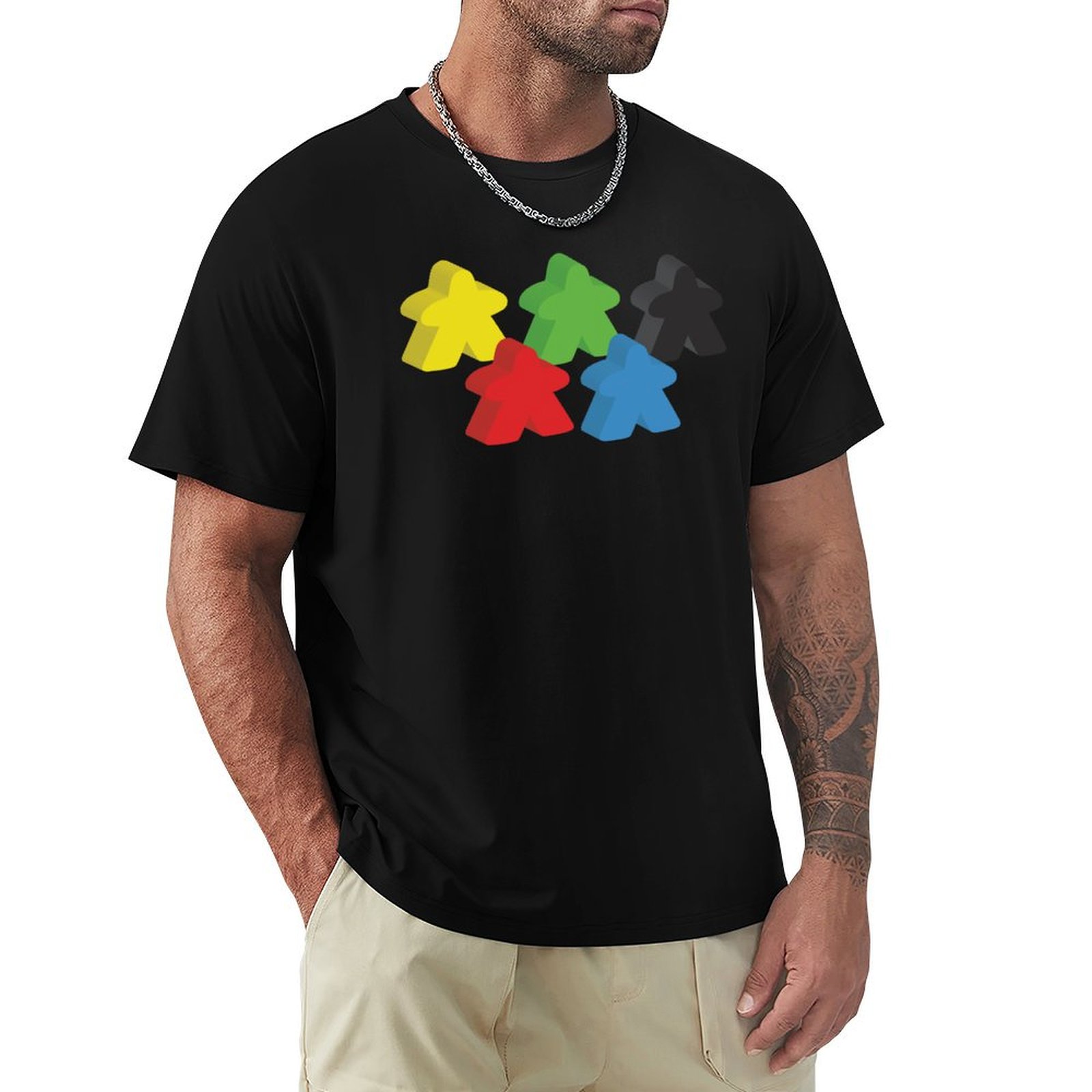Ensemble de 5 pions de jeu (je - Meeple Token Set avis et prix