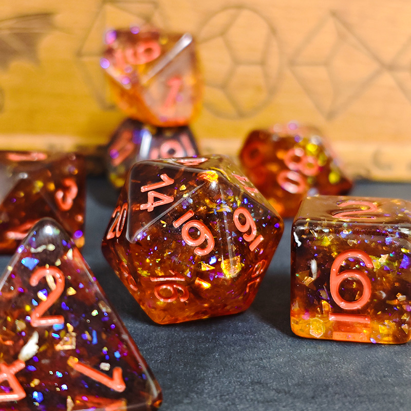 Ensemble de dés polyédriques e - Dice Set Polyhedral avis et prix